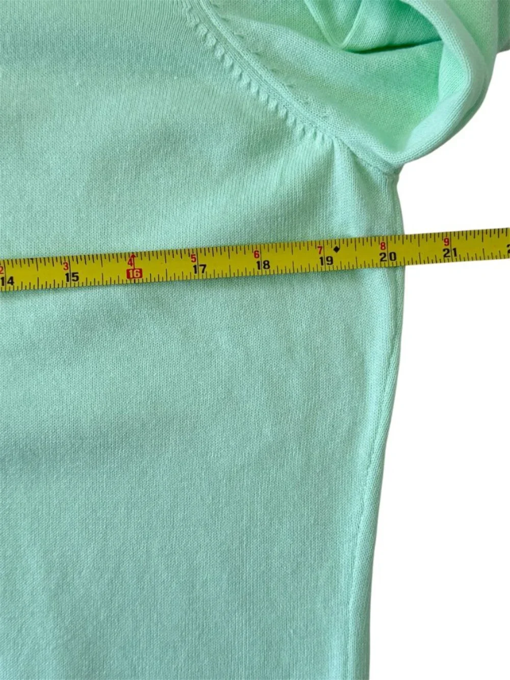 Glenmuir 1891 Cotton Golf Argyle 1/4 Zip Long Sleeve Sweater Ladies Mint Green L